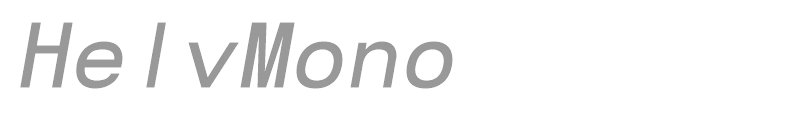 HelvMono
