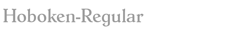 Hoboken-Regular