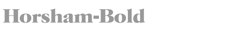 Horsham-Bold