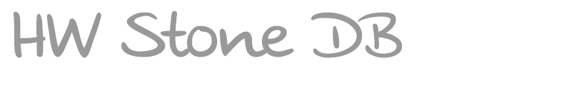 HW Stone DB