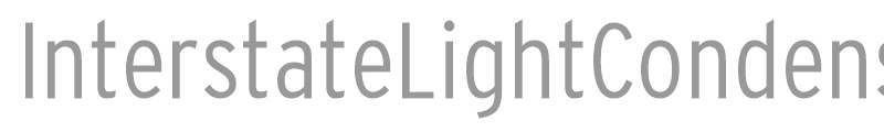 InterstateLightCondensed