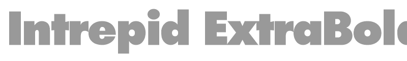 Intrepid ExtraBold