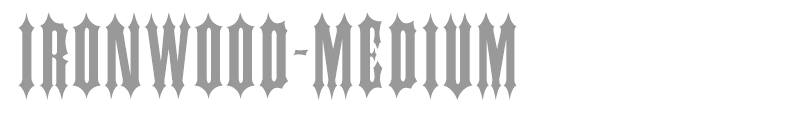 IRONWOOD-Medium