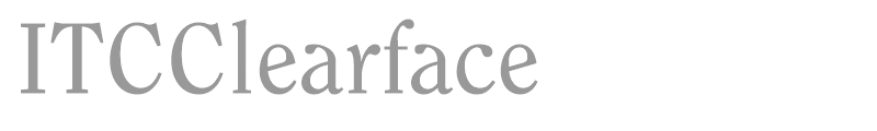 ITCClearface