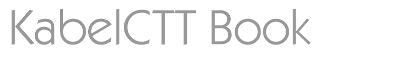 KabelCTT Book