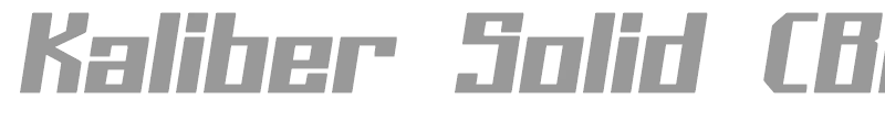 Kaliber Solid BRK