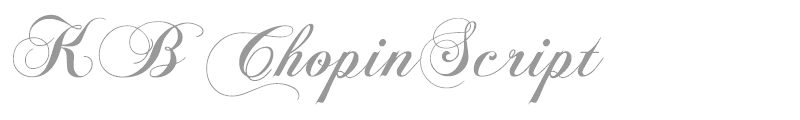 KB ChopinScript