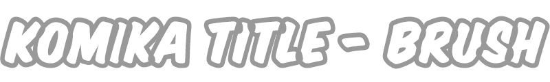 Komika Title - Brush