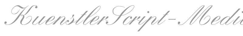 KuenstlerScript-Medium