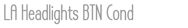 LA Headlights BTN Cond