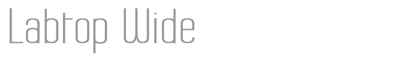 Labtop Wide