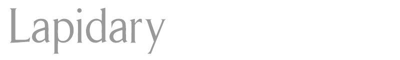 Lapidary