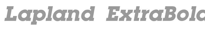 Lapland ExtraBold