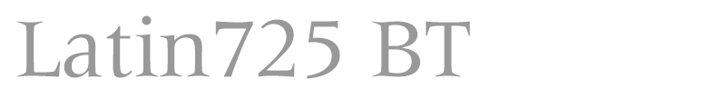 Latin725 BT
