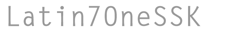 Latin7OneSSK