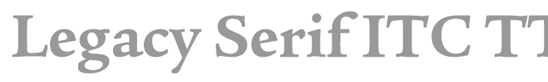 Legacy Serif ITC TT