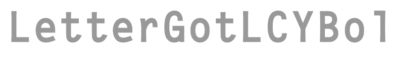 LetterGotLCYBol