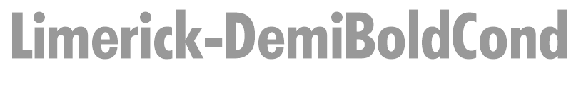 Limerick-DemiBoldCond