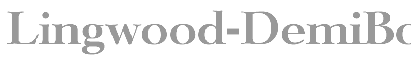 Lingwood-DemiBold
