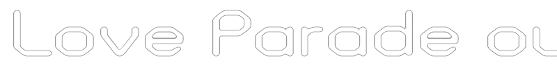 Love Parade outline