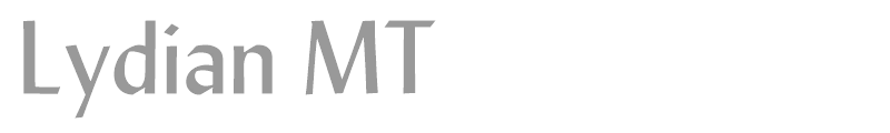Lydian MT
