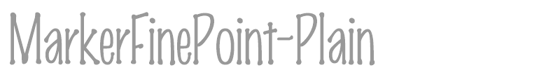 MarkerFinePoint-Plain