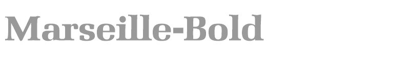 Marseille-Bold