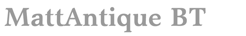 MattAntique BT