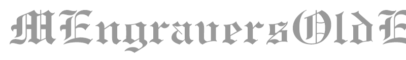 MEngraversOldEnglish Wd