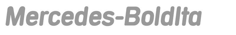 Mercedes-BoldIta
