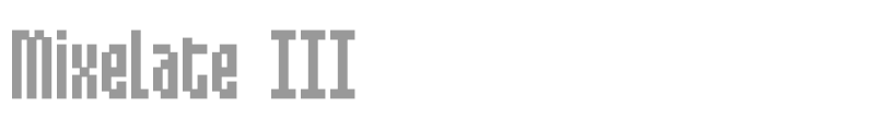 Mixelate III