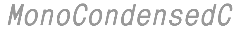 MonoCondensedC