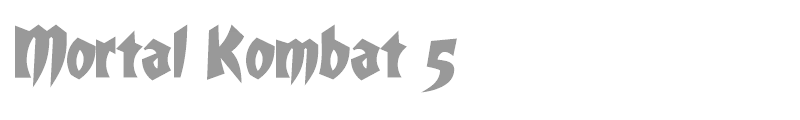 Mortal Kombat 5