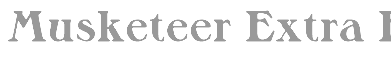Musketeer Extra Bold