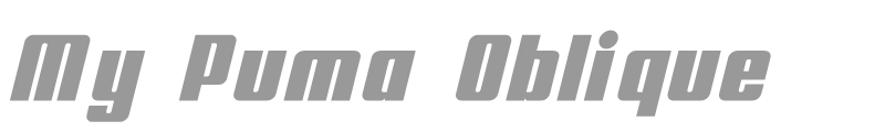 My Puma Oblique
