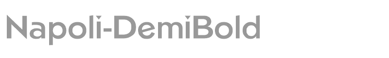 Napoli-DemiBold