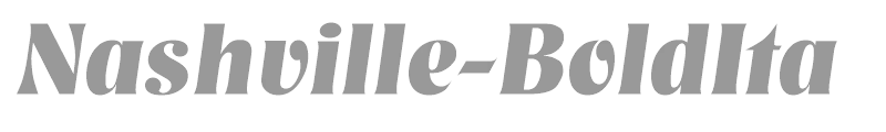 Nashville-BoldIta