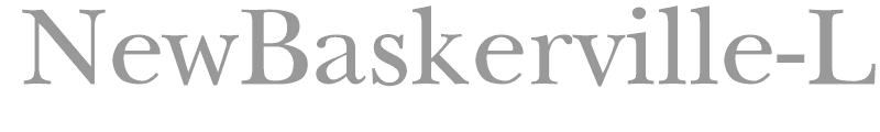 NewBaskerville-Light