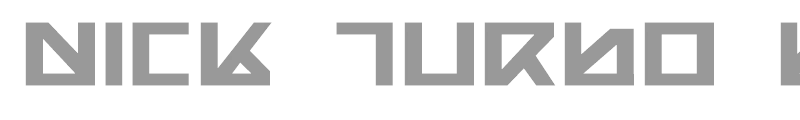 Nick Turbo Bold Expanded