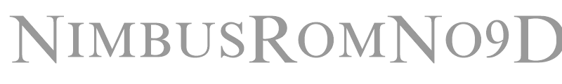 NimbusRomNo9DCDReg