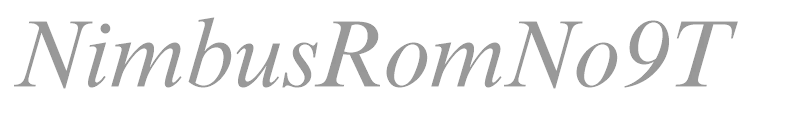 NimbusRomNo9T