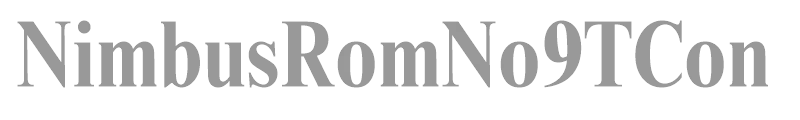 NimbusRomNo9TCon