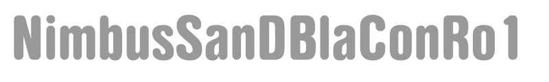NimbusSanDBlaConRo1