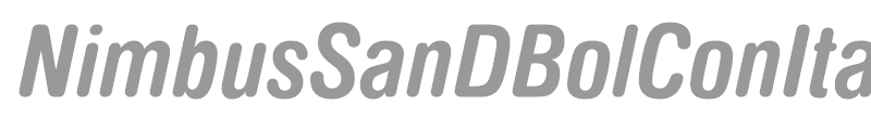NimbusSanDBolConItaRo1