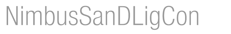 NimbusSanDLigCon