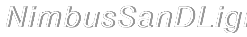 NimbusSanDLigItaRe1