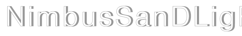 NimbusSanDLigRe1