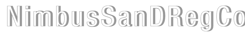 NimbusSanDRegConRe1