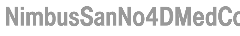 NimbusSanNo4DMedCon