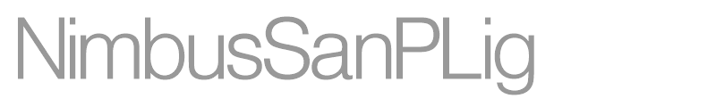 NimbusSanPLig